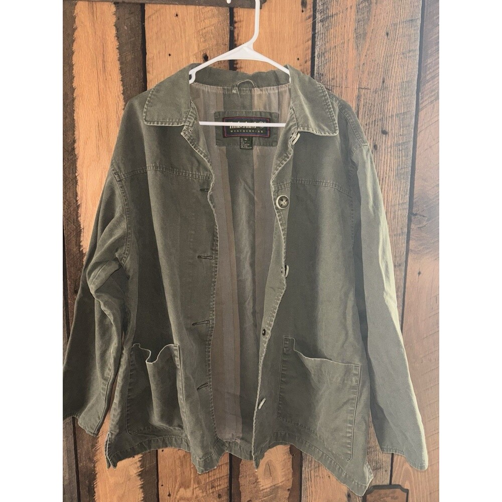 Vintage Timberland Weathergear LightJacket Men's Size Medium Green Spring 1995